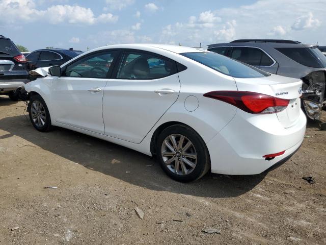 5NPDH4AE6EH502484 - 2014 HYUNDAI ELANTRA SE WHITE photo 2