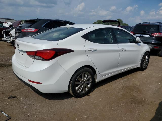 5NPDH4AE6EH502484 - 2014 HYUNDAI ELANTRA SE WHITE photo 3