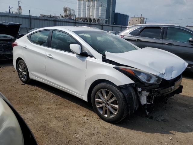 5NPDH4AE6EH502484 - 2014 HYUNDAI ELANTRA SE WHITE photo 4