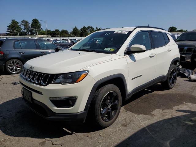 3C4NJDBB5KT843478 - 2019 JEEP COMPASS LATITUDE WHITE photo 1