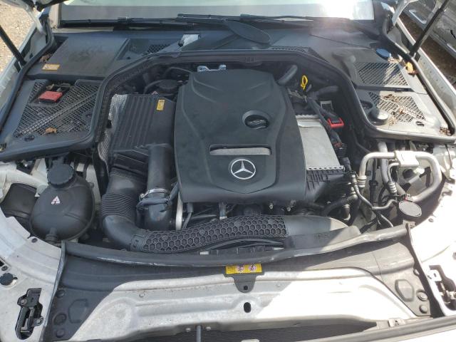 55SWF4KB0FU038304 - 2015 MERCEDES-BENZ C 300 4MATIC WHITE photo 11