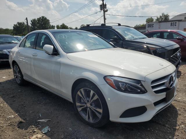 55SWF4KB0FU038304 - 2015 MERCEDES-BENZ C 300 4MATIC WHITE photo 4