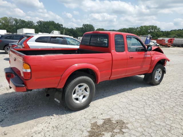 5TEWN72N33Z199210 - 2003 TOYOTA TACOMA XTRACAB RED photo 3