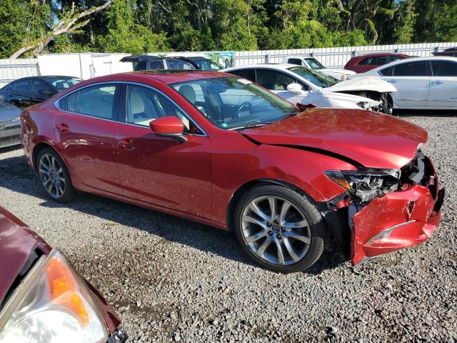 JM1GL1W56H1129557 - 2017 MAZDA 6 GRAND TOURING RED photo 4