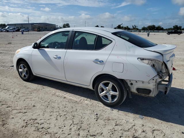 3N1CN7AP3EL800629 - 2014 NISSAN VERSA S WHITE photo 2