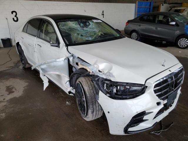 W1K6G7GB4NA157396 - 2022 MERCEDES-BENZ S 580 4MATIC WHITE photo 1