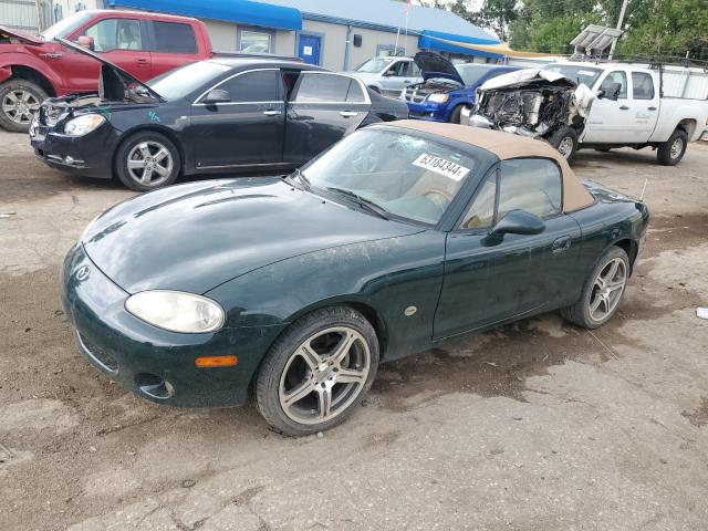 JM1NB353110209737 - 2001 MAZDA MX-5 MIATA BASE GREEN photo 1