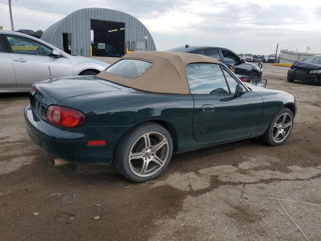 JM1NB353110209737 - 2001 MAZDA MX-5 MIATA BASE GREEN photo 3