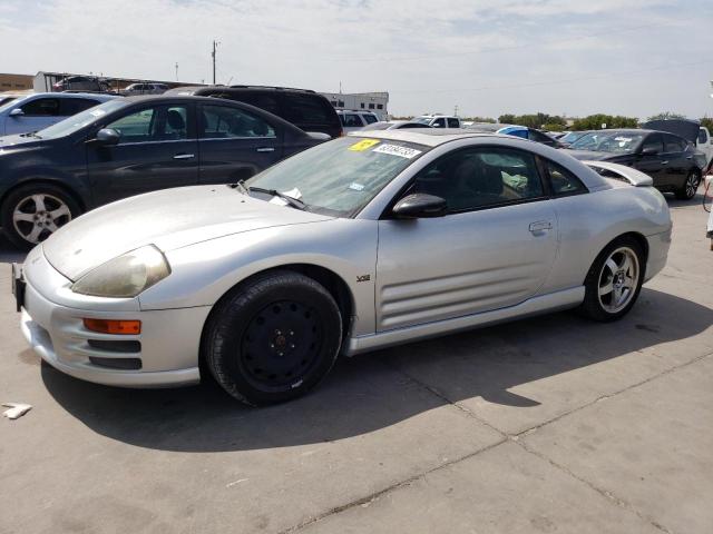 4A3AC54H51E055828 - 2001 MITSUBISHI ECLIPSE GT SILVER photo 1