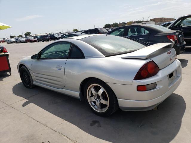 4A3AC54H51E055828 - 2001 MITSUBISHI ECLIPSE GT SILVER photo 2