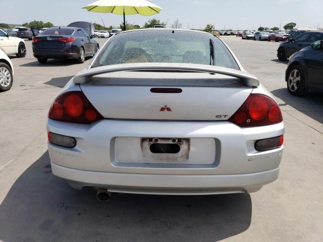 4A3AC54H51E055828 - 2001 MITSUBISHI ECLIPSE GT SILVER photo 6