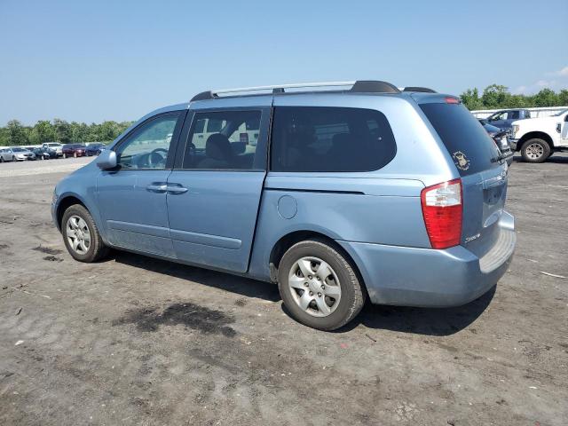 KNDMB233086250635 - 2008 KIA SEDONA EX BLUE photo 2