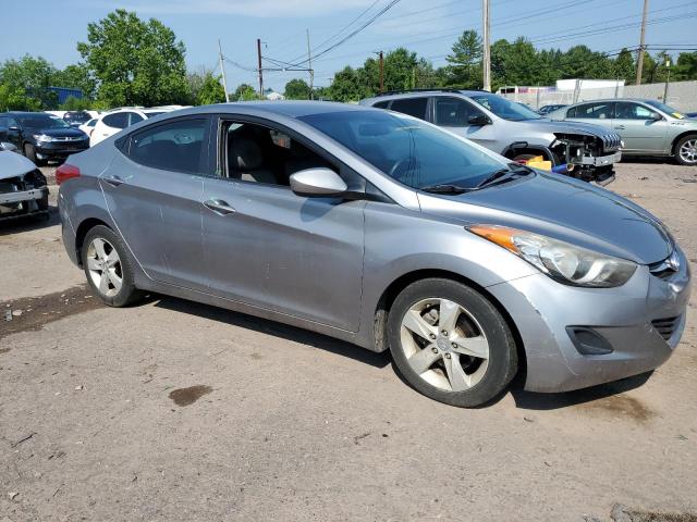 KMHDH4AE0BU125034 - 2011 HYUNDAI ELANTRA GLS SILVER photo 4