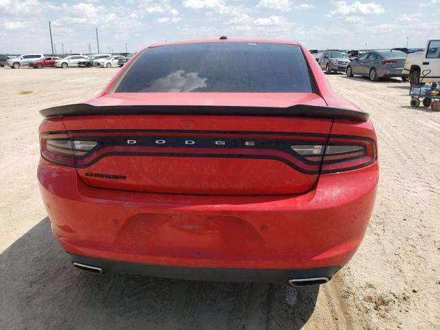 2C3CDXBG6JH221012 - 2018 DODGE CHARGER SXT RED photo 6