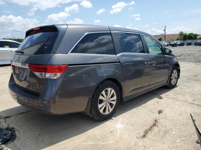 5FNRL5H60FB069673 - 2015 HONDA ODYSSEY EXL GRAY photo 3