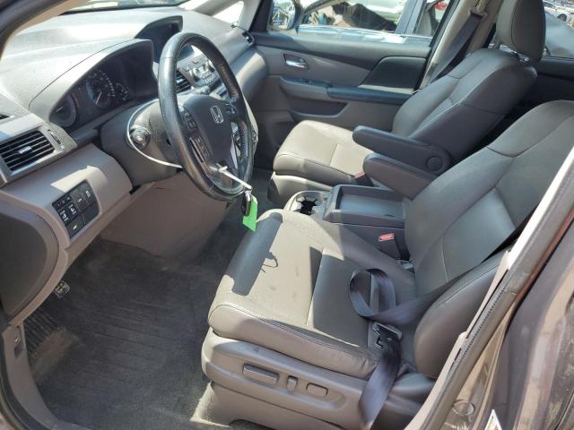 5FNRL5H60FB069673 - 2015 HONDA ODYSSEY EXL GRAY photo 7