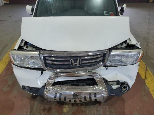 5FNYF4H40EB026803 - 2014 HONDA PILOT EX WHITE photo 12