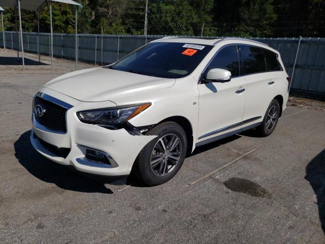 5N1DL0MM0KC533792 - 2019 INFINITI QX60 LUXE WHITE photo 1