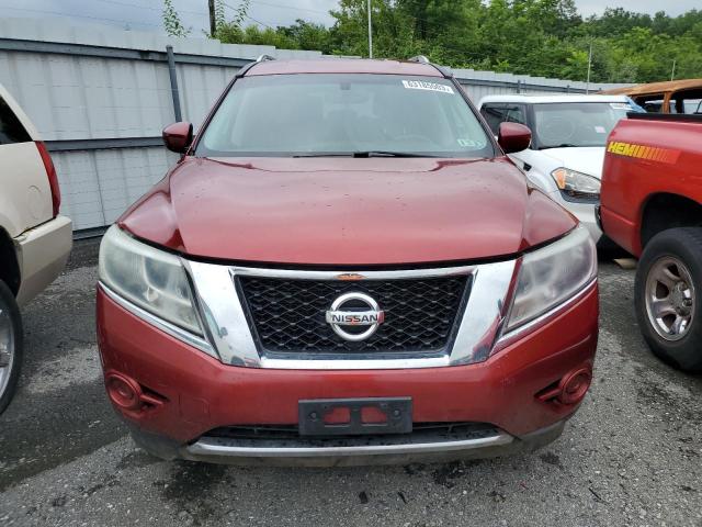 5N1AR2MM3EC679850 - 2014 NISSAN PATHFINDER S 红色 照片 5