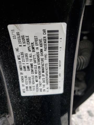 1HGCR2F84FA143775 - 2015 HONDA ACCORD EXL 黑色 照片 12