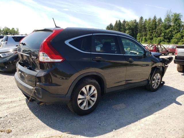 2HKRM4H79EH668846 - 2014 HONDA CR-V EXL BROWN photo 3