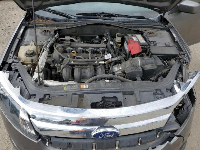 3FAHP0HA4BR107735 - 2011 FORD FUSION SE GRAY photo 11