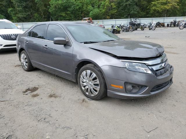 3FAHP0HA4BR107735 - 2011 FORD FUSION SE GRAY photo 4