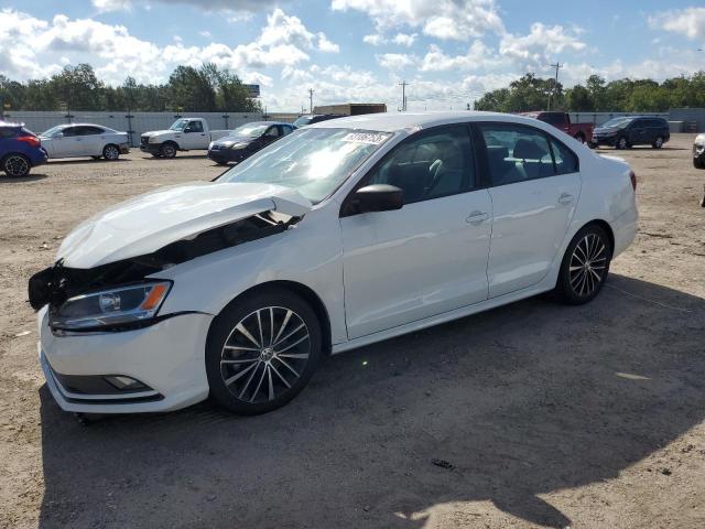 3VWD17AJ6GM411843 - 2016 VOLKSWAGEN JETTA SPORT WHITE photo 1