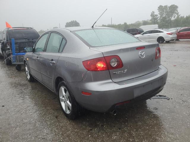 JM1BK12F161469370 - 2006 MAZDA 3 I GRAY photo 2