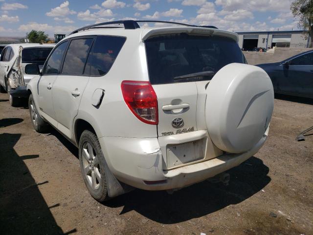 JTMBK31VX85050868 - 2008 TOYOTA RAV4 LIMITED WHITE photo 2