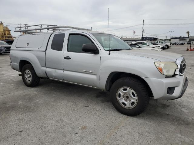 5TFTX4CNXDX027906 - 2013 TOYOTA TACOMA ACCESS CAB ვერცხლისფერი ფოტო 4