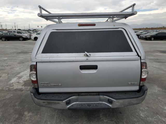 5TFTX4CNXDX027906 - 2013 TOYOTA TACOMA ACCESS CAB ვერცხლისფერი ფოტო 6