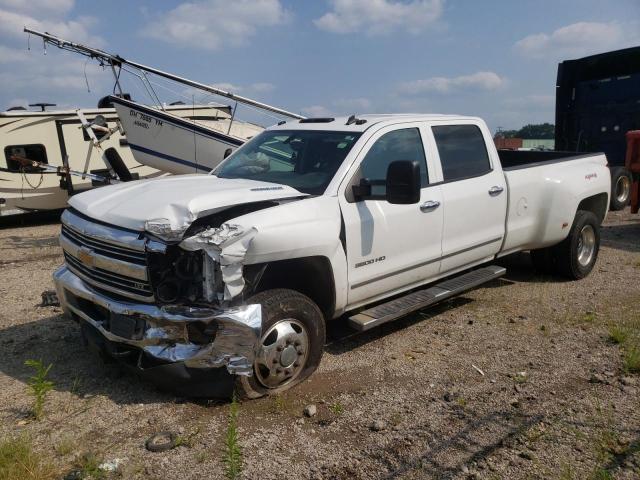 1GC4K0C83FF147979 - 2015 CHEVROLET SILVERADO K3500 LTZ WHITE photo 1