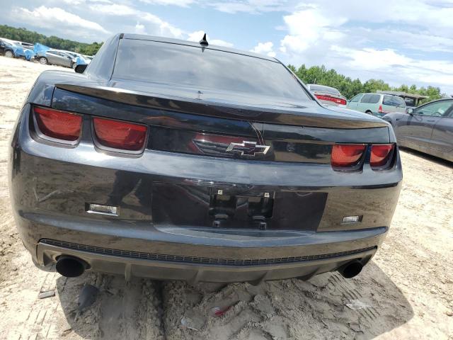 2G1FE1E35D9123558 - 2013 CHEVROLET CAMARO LS BLACK photo 6