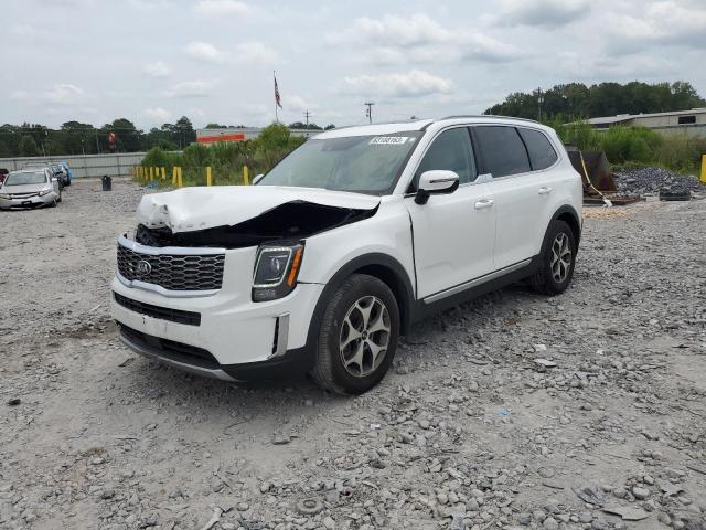 5XYP34HC7LG081136 - 2020 KIA TELLURIDE EX WHITE photo 1