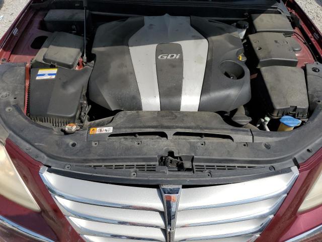 KMHGC4DD5CU177940 - 2012 HYUNDAI GENESIS 3.8L ბურგუნდია ფოტო 11