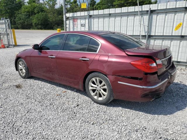 KMHGC4DD5CU177940 - 2012 HYUNDAI GENESIS 3.8L ბურგუნდია ფოტო 2