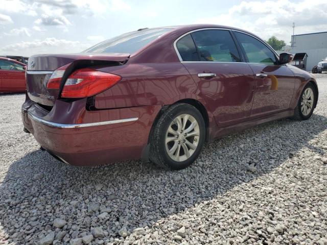 KMHGC4DD5CU177940 - 2012 HYUNDAI GENESIS 3.8L ბურგუნდია ფოტო 3