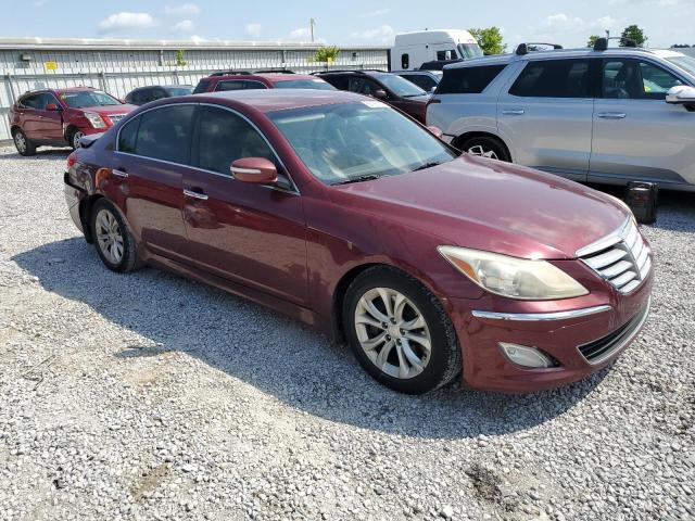 KMHGC4DD5CU177940 - 2012 HYUNDAI GENESIS 3.8L ბურგუნდია ფოტო 4
