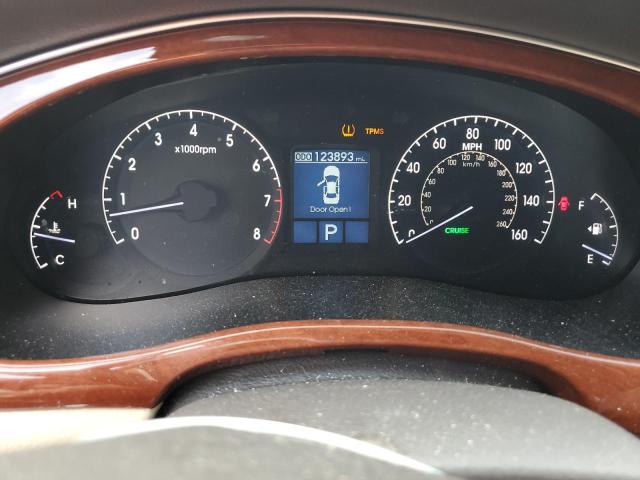 KMHGC4DD5CU177940 - 2012 HYUNDAI GENESIS 3.8L ბურგუნდია ფოტო 9