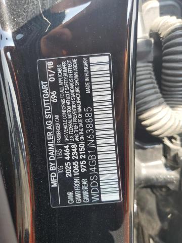 WDDSJ4GB1JN638885 - 2018 MERCEDES-BENZ CLA 250 4MATIC BLACK photo 13