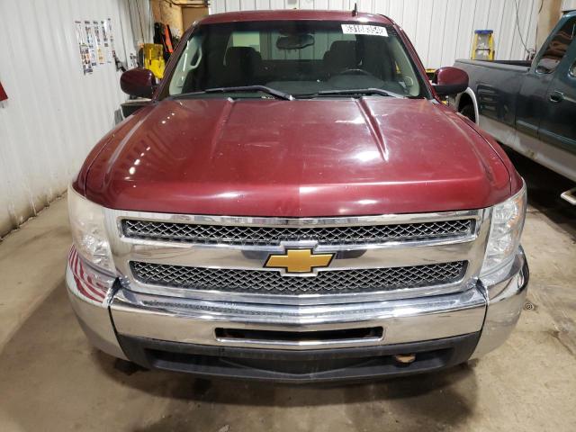 1GCRKSE70DZ259804 - 2013 CHEVROLET SILVERADO K1500 LT RED photo 5