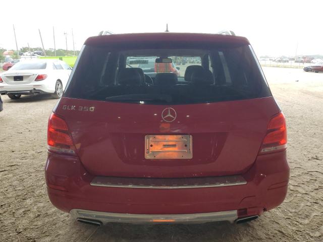 WDCGG5HB9FG403692 - 2015 MERCEDES-BENZ GLK 350 RED photo 6