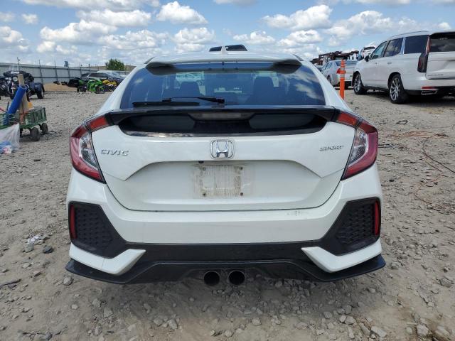 SHHFK7G42JU226872 - 2018 HONDA CIVIC SPORT WHITE photo 6