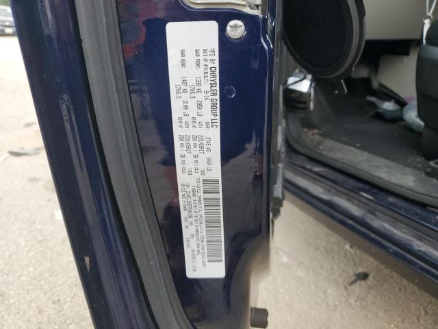 2C4RC1BG6FR546296 - 2015 CHRYSLER TOWN & COU TOURING BLUE photo 14