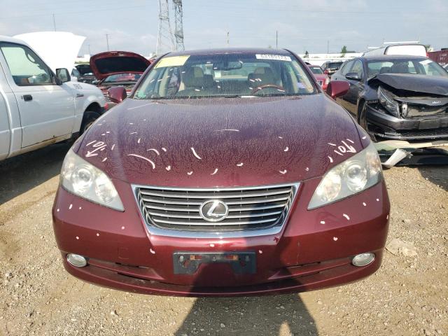 JTHBJ46G382252695 - 2008 LEXUS ES 350 BURGUNDY photo 5