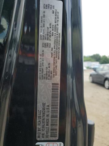 1C4HJXEN1NW245102 - 2022 JEEP WRANGLER U SAHARA BLACK photo 14