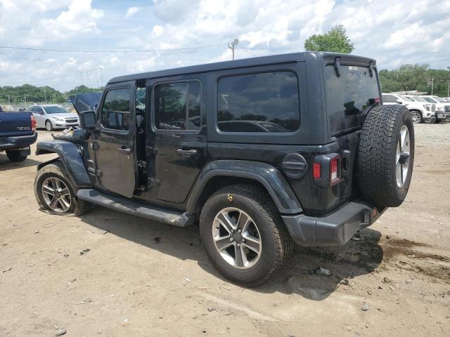 1C4HJXEN1NW245102 - 2022 JEEP WRANGLER U SAHARA BLACK photo 2