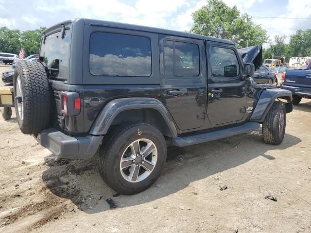 1C4HJXEN1NW245102 - 2022 JEEP WRANGLER U SAHARA BLACK photo 3