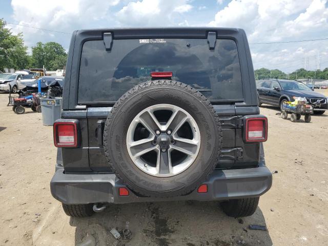 1C4HJXEN1NW245102 - 2022 JEEP WRANGLER U SAHARA BLACK photo 6